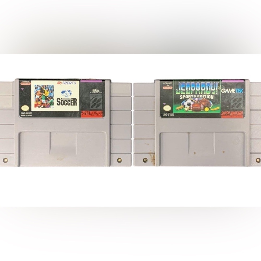 Super Nintendo SNES Video Game Console Bundle 4 Games Clay Fighter - Mario 🔥 - Picture 3 of 6